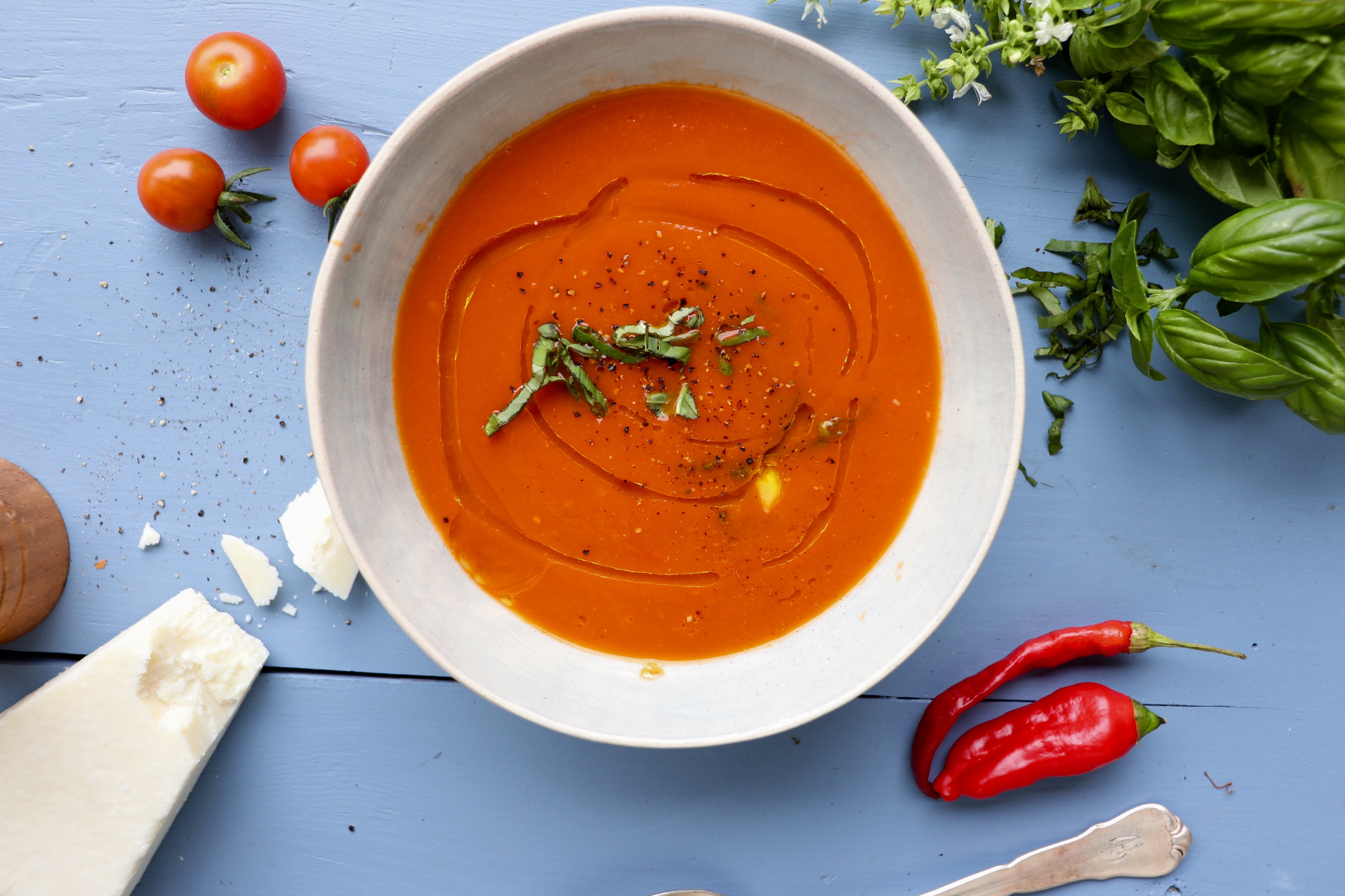 Tomatensuppe aus dem Backofen – Lieblingsrezepte